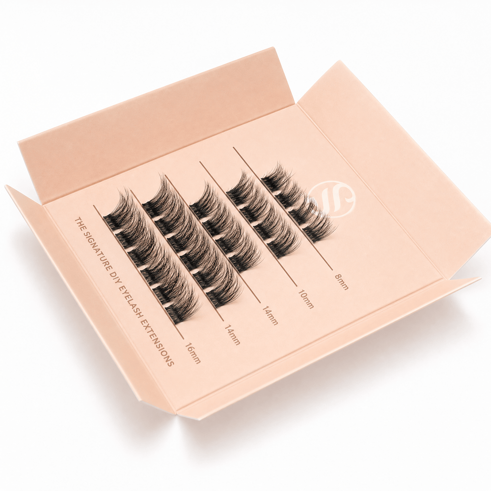 DAIMOND (PRE-GLUED)8/10/12mm - ריסים עם דבק מובנה - sem lashes