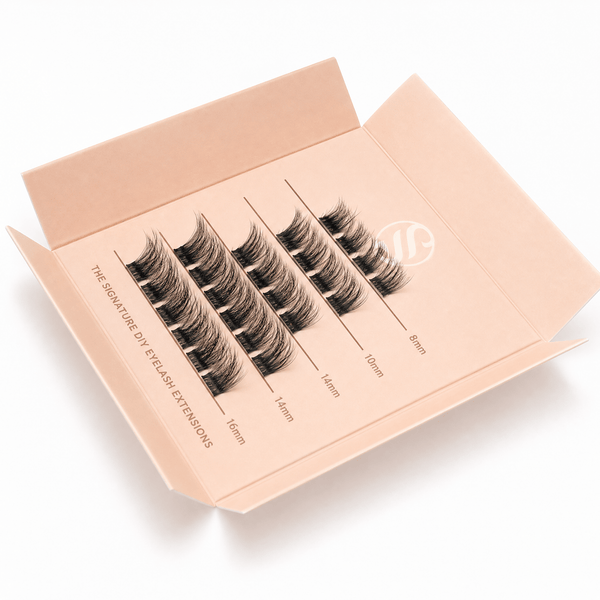 DAIMOND (PRE-GLUED)8/10/12mm - ריסים עם דבק מובנה - sem lashes