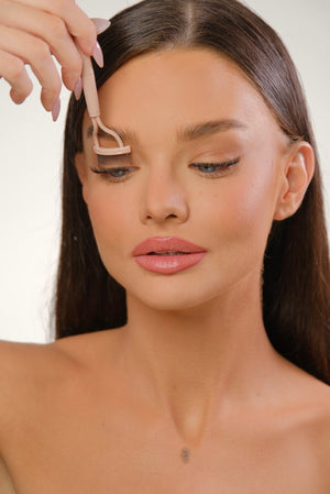 מסרק ריסים - Pink Eyelash comb - sem lashes